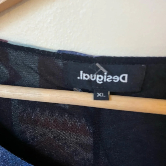 Desigual Rasha Mesh Dress, size XL - Picture 3 of 5